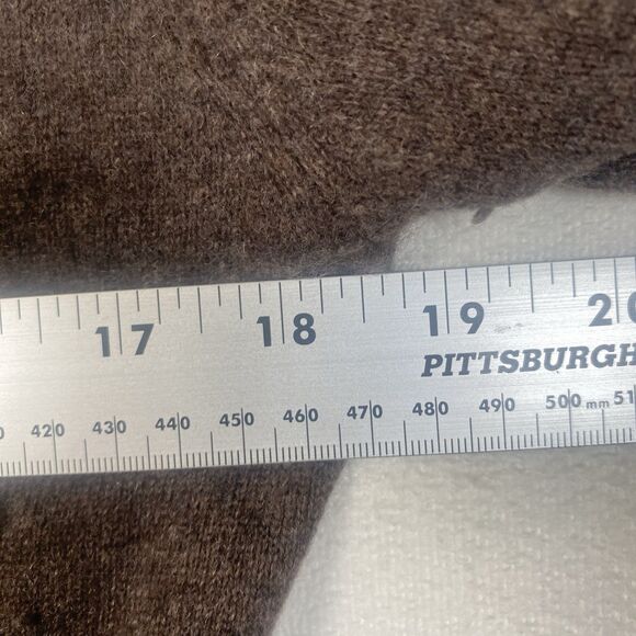 Fenn Wright Manson 100% Cashmere Toggle Cardigan Sweater Brown Women’s Medium - Picture 8 of 10